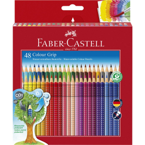 Faber-Castell Buntstift Colour Grip - 48er Kartonetui