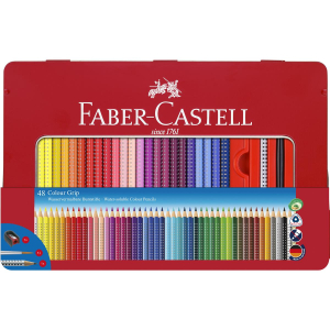 Faber-Castell Colour Grip Buntstift - 48er-Metalletui