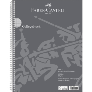 Faber-Castell Collegeblock - DIN A4 - kariert