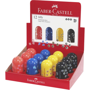 Faber-Castell Einfachspitzdose - Jelly - sortiert - 1...