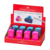 Faber-Castell Sleeve Mini Trend Einfachspitzdose - sortiert - 1 Stück