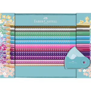 Faber-Castell Jumbo Bleistiftset Sparkle - Geschenkset