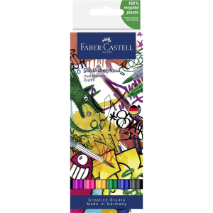 Faber-Castell Goldfaber Aqua Dual Marker - Graffiti 6x