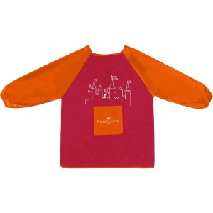 Faber-Castell Malschürze für Kinder - rot + orange