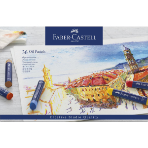 Faber-Castell &Ouml;lpastellkreiden - 36er Kartonetui