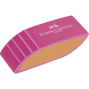 Faber-Castell BICOLOR Radierer - farbig sortiert - 1...