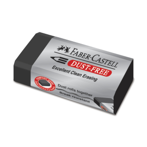 Faber-Castell Radierer Dust-free - schwarz