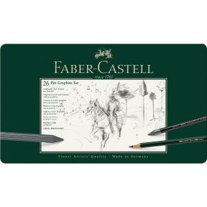 Faber-Castell Set Pitt Graphite - groß - Metalletui