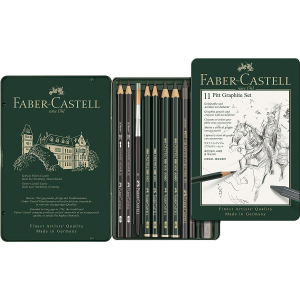 Faber-Castell Set Pitt Graphite - 11er Metalletui