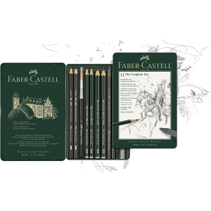 Faber-Castell Set Pitt Graphite - 11er Metalletui