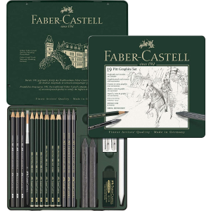 Faber-Castell Set Pitt Graphite - 19er Metalletui