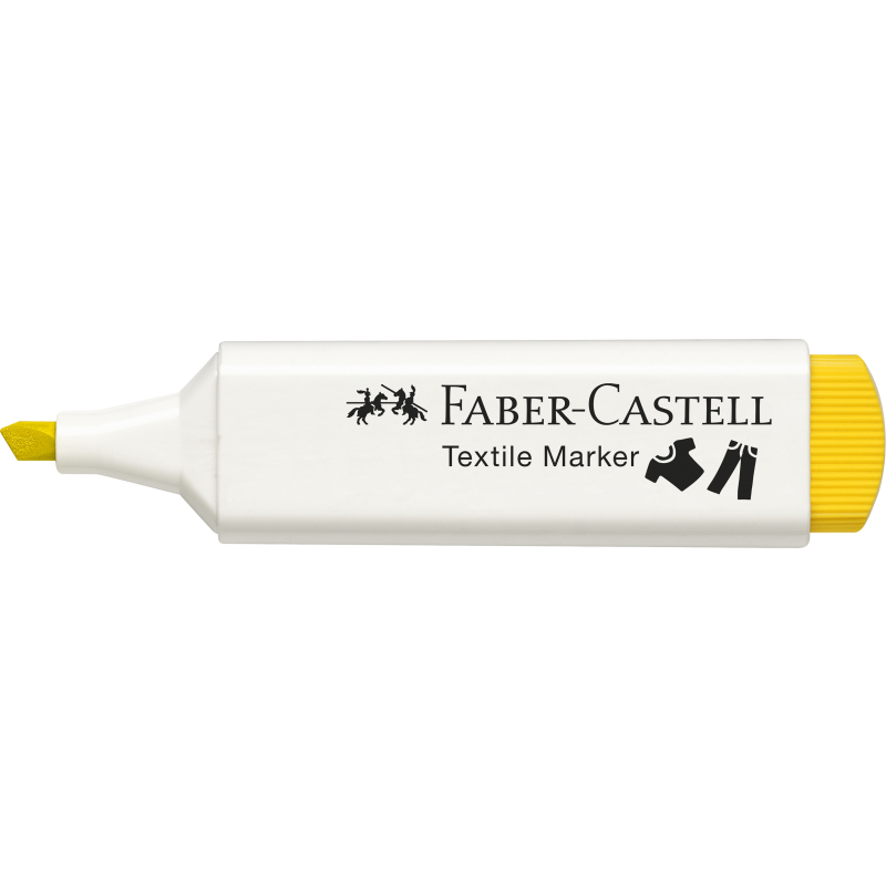 Faber-Castell Textilmarker -  gelb
