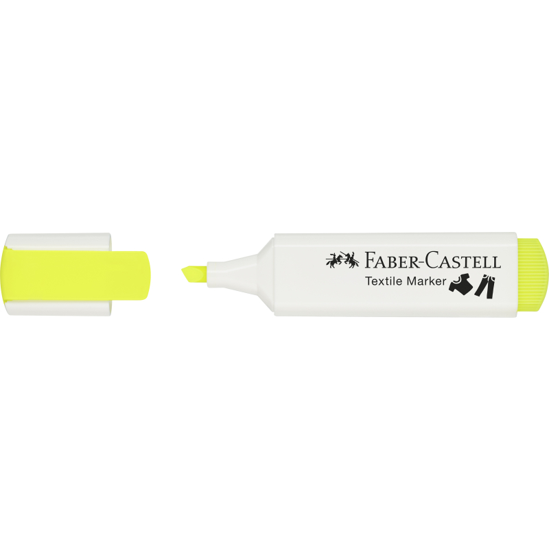 Faber-Castell Textilmarker -  neon gelb