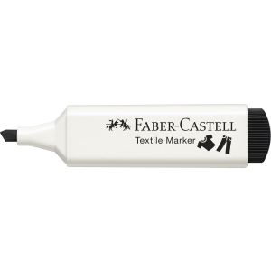 Faber-Castell Textilmarker -  schwarz