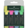 Faber-Castell 48 Textmarker - 4er Etui