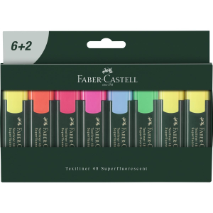 Faber-Castell Textmarker 48 - 8er Kartonetui