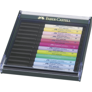 Faber-Castell Pitt Artist Pen Brush Tuschestift - 12x...