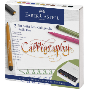 Faber-Castell Pitt Artist Pen Callygraphy Tintenschreiber...