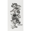 Faber-Castell Pitt Artist Pen Tintenschreiber - Farbe 199 - 4er Etui - schwarz