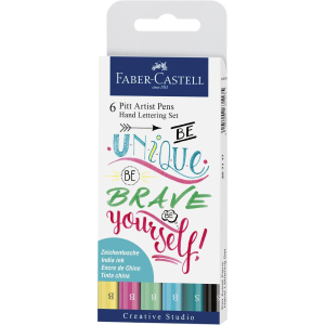 Faber-Castell Pitt Artist Pen Lettering Tintenschreiber -...