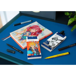 Faber-Castell Pitt Artist Pen Tintenschreiber - Manga-...