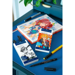 Faber-Castell Pitt Artist Pen Tintenschreiber - Manga...