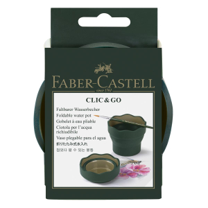 Faber-Castell Clic & Go Wasserbecher - Art & Graphic