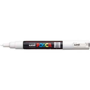 uni-ball POSCA PC-1MC Marker - 0,7 mm - weiß