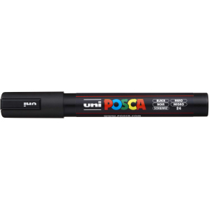 uni-ball Marker Uni Posca - PC-5M - schwarz