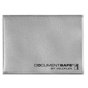 VELOFLEX Ausweishülle Document Safe - 90 x 63 mm - PP - grau