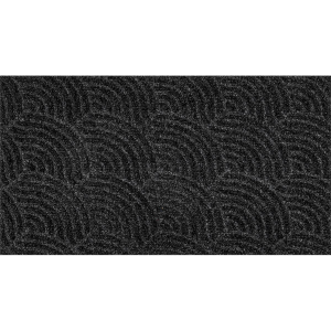 wash+dry Schmutzfangmatte Dune Waves Dark Grey - 45 x 75 cm