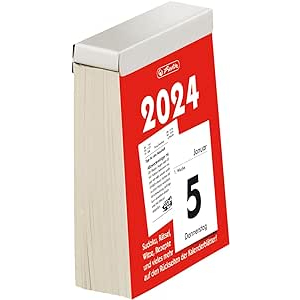 herlitz Abreißkalender 2024 - Größe 5 -...