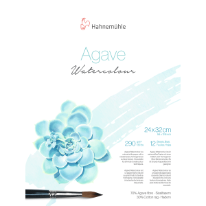 Hahnem&uuml;hle Agave Watercolour Aquarellpapier - 290...