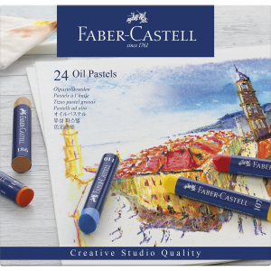 Faber-Castell Ölpastellkreiden - 24er Kartonetui