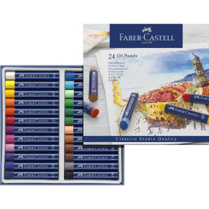 Faber-Castell Ölpastellkreiden - 24er Kartonetui