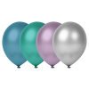 STYLEX Luftballons Metallic - 4er Beutel
