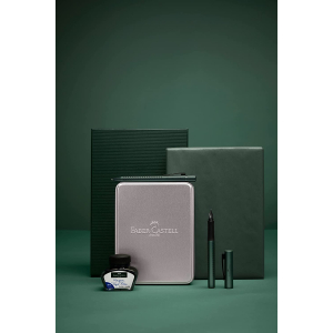 Faber-Castell Grip Edition Set Füller + Kugelschreiber - Feder M - mistletoe