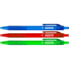 Stylex Kugelschreiber - 1 mm - Schreibfarbe blau - recycelt - farbig sortiert - 2 Stück
