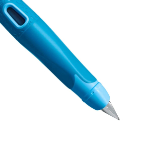 STABILO EASYbirdy ergonomischer Schulfüller - Feder M - Linkshänder - 3D Wildlife blau