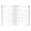 herlitz Hausaufgabenheft - DIN A5 - 48 Blatt - für coole Köpfe - New Batik Freedom