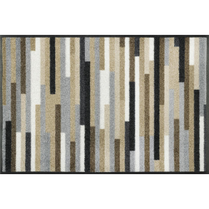 wash+dry Schmutzfangmatte Mikado Stripes nature - 50 x 75 cm