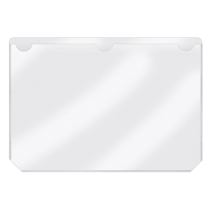 VELOFLEX selbstklebende Kennzeichnungstaschen - DIN A5 - PP - transparent - 50 Stück