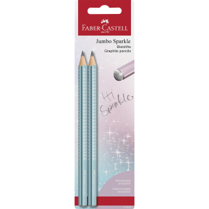 Faber-Castell Jumbo Bleistiftset Sparkle - 2 Stück