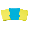 Pelikan ProColour Deckfarbkasten - türkis-neongelb - 12 Farben - mit Deckweiß