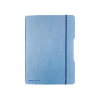herlitz my.book flex Notizheft - DIN A5 - Leinenoptik hellblau - punktiert - 40 Blatt
