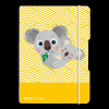 herlitz my.book flex Notizheft - DIN A5 - Cute Animals Koala - punktiert - 40 Blatt