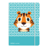 herlitz my.book flex Notizheft - DIN A5 - Cute Animals Tiger - punktiert - 40 Blatt