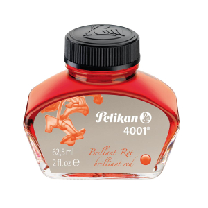 Pelikan Tinte 4001 - brilliant-rot - 62,5 ml