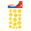 herlitz Sticker - Kids 7 - Smiley gross - 1 Bogen