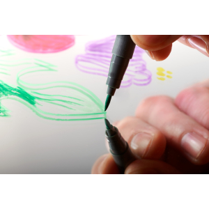 STAEDTLER pigment brush pen Basic Colours - 12er Kartonetui